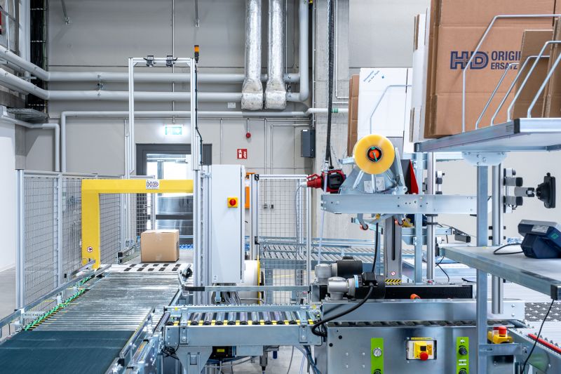 Automatisierung der Verpackung Automatisierung der Verpackung