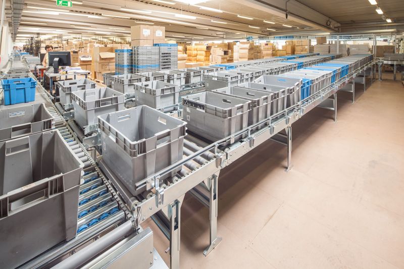 Auch Fördertechnik muss gewartet werden Auch Fördertechnik muss gewartet werden