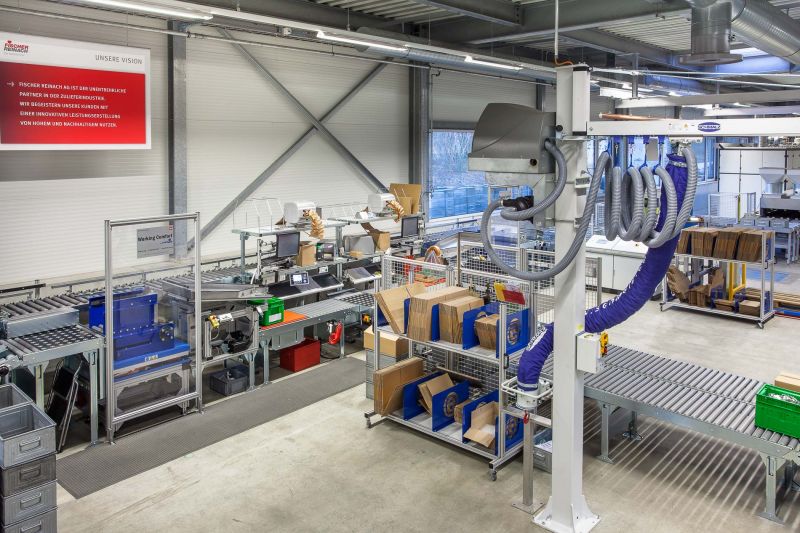 Automatische Verpackungsanlage für Schüttgut