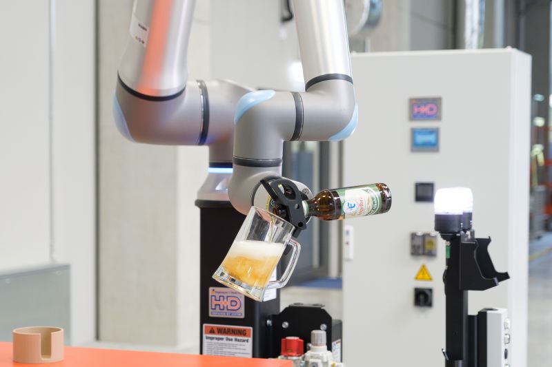 Cobot-Programmierung für sensible Bewegungen