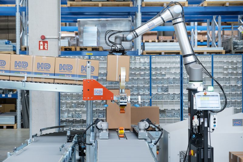 End-of-Line-Packaging in Kompaktbauweise