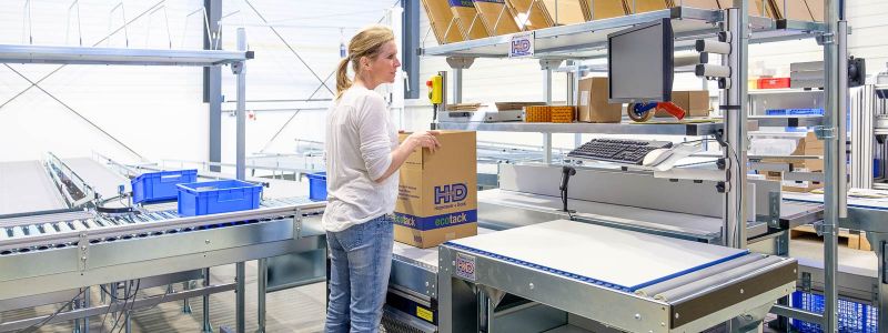 Verpackungsanlage von Hagenauer+Denk