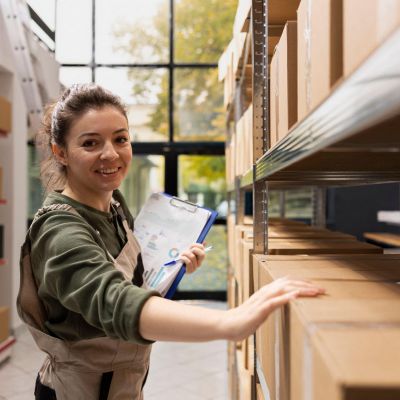 Moderne Lagerlogistik mit Umreifungsmaschinen